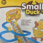 Electric Duck Climbing Stairs Toy, Flashing Lights & Music, for Kids