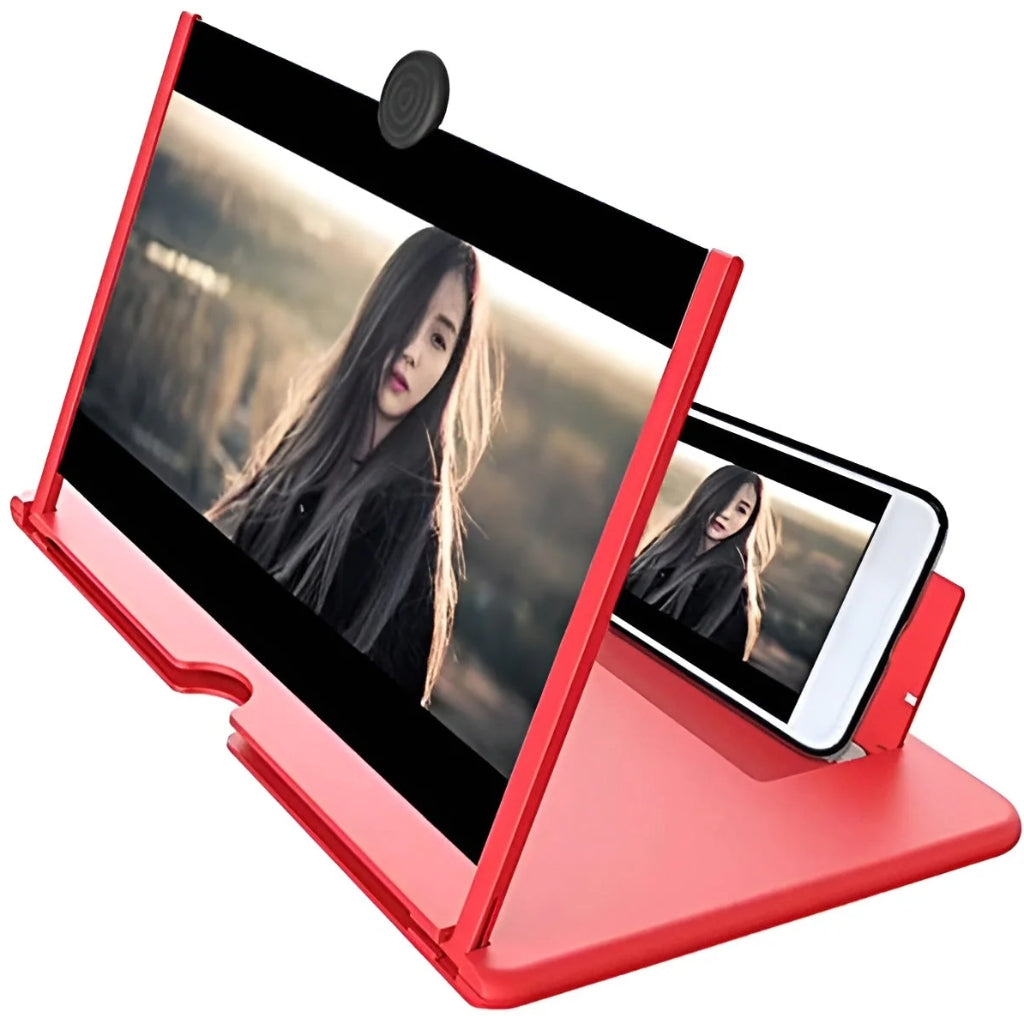 Mobile Screen Magnifier 3D, Enlarged Display, for Phones