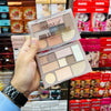 Pigmented 10-Color Eyeshadow, Warm & Cool Tones, Professional & Beginner