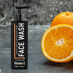 Vitamin C Face Wash, Brightening & Hydrating Cleanser, for All Skin Types