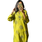 Tree Design Suit, Stitched Arabic Lawn, Printed Shirt and Trouser, for Women