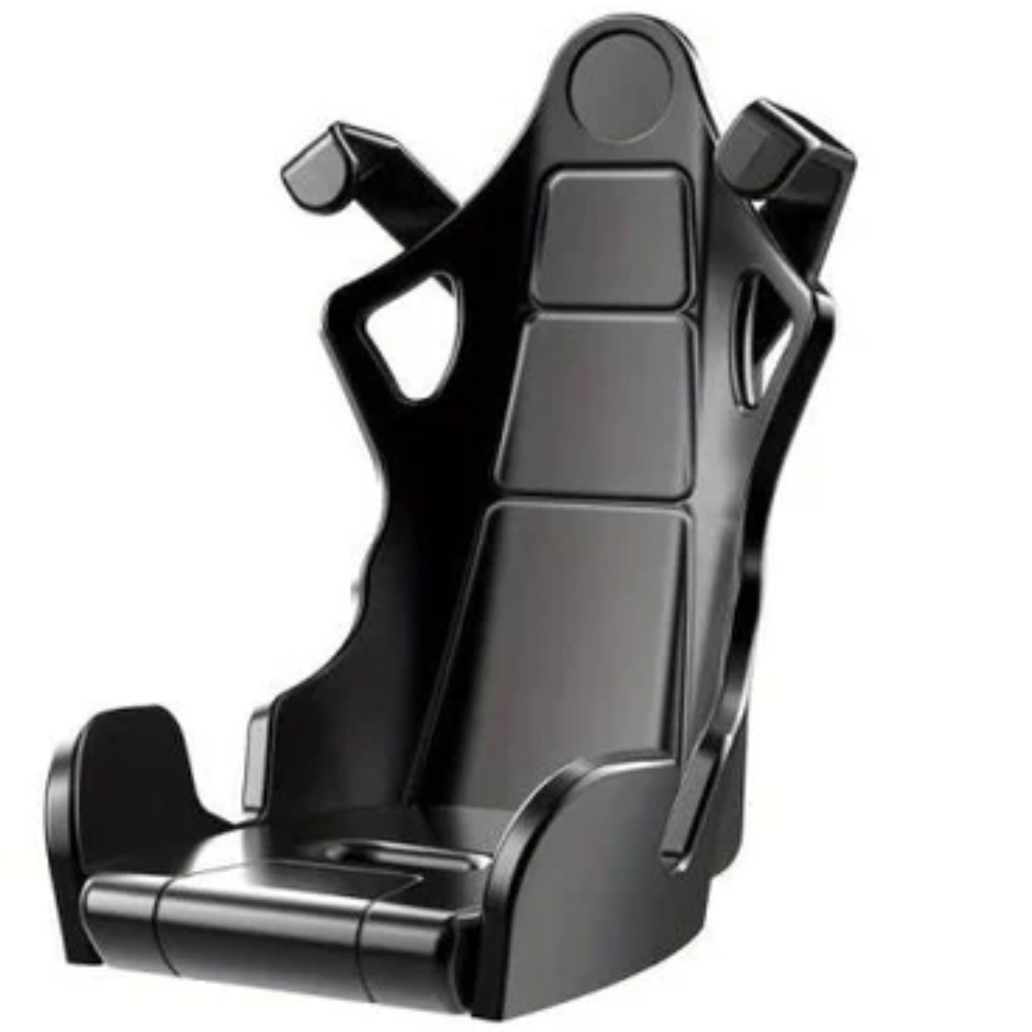 Racing Seat Phone Holder, 360° Rotation, Stable Support & Compact Design