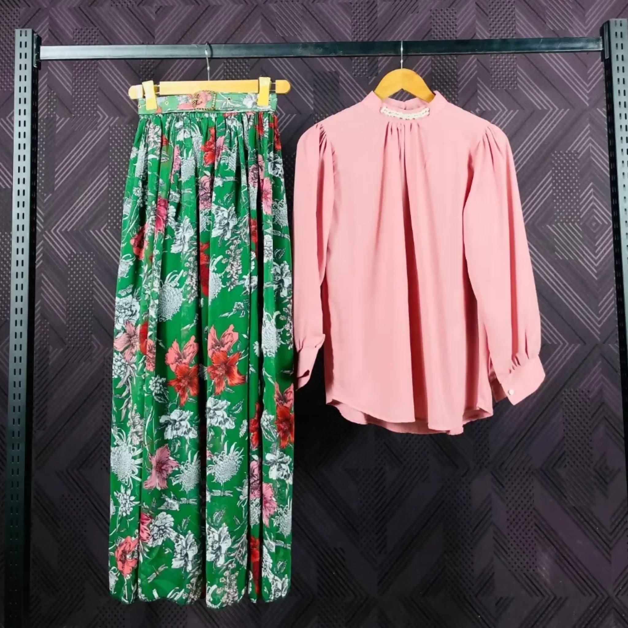 Skirt & Top, Imported Chiffon Elegance & Effortless Style, for Women