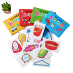 32-Piece Toddler Puzzle, Montessori Learning Cards, Fun & Educational