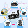Automatic Bubble Gun, Continuous Bubble Stream, Safe & Fun, for Kids