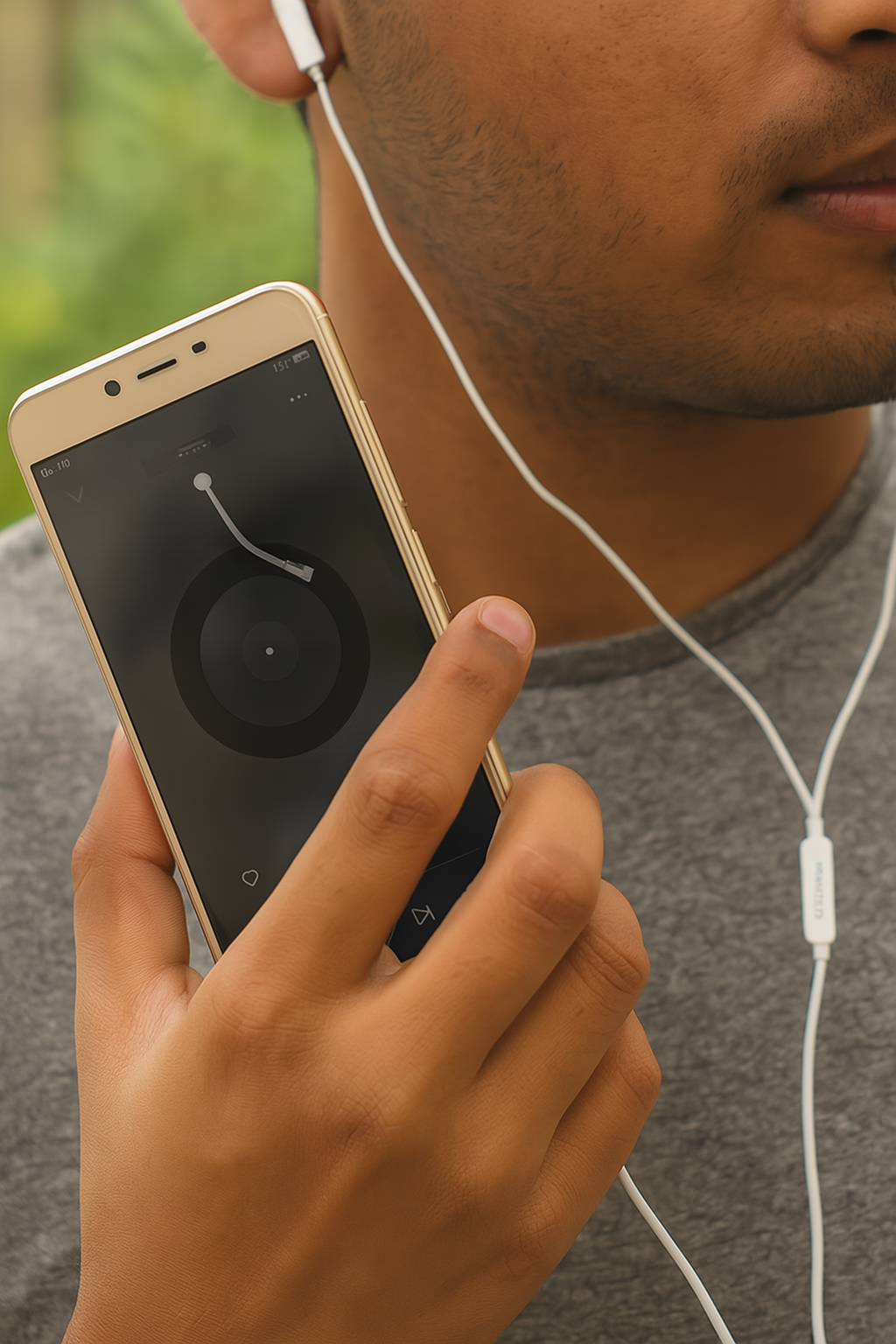 Gionee Original Wired Handsfree With 3.5mm Jack for Music & Calls