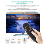 Wireless Air Mouse with Gyroscope Voice Remote for TV Box Laptop