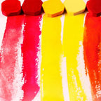 Solid Watercolor Paint Cakes, 24 Vibrant Colors, for Artists & Students