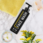 De-Tan Face Wash, Anti-Pigmentation Cleanser, for Sun-Damaged & Tanned Skin