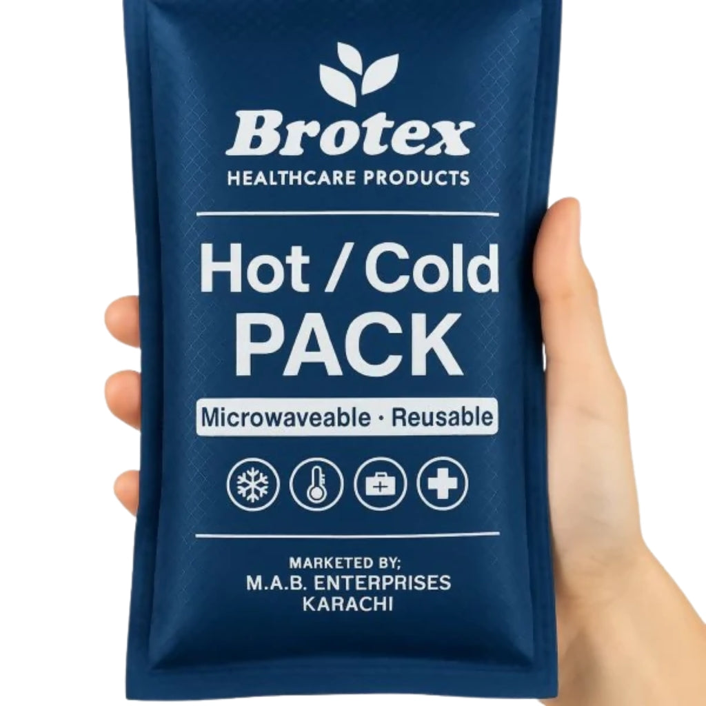 Reusable Hot Cold Gel Pack, Dual-Temperature Therapy, for Injuries, Pain Relief & Skincare