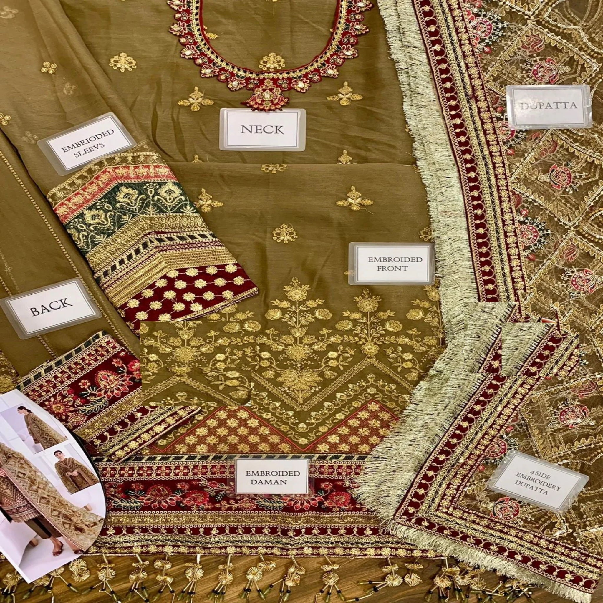 Asim Jofa Most Beautiful Article Crinkle Chiffon Embroidered 2024