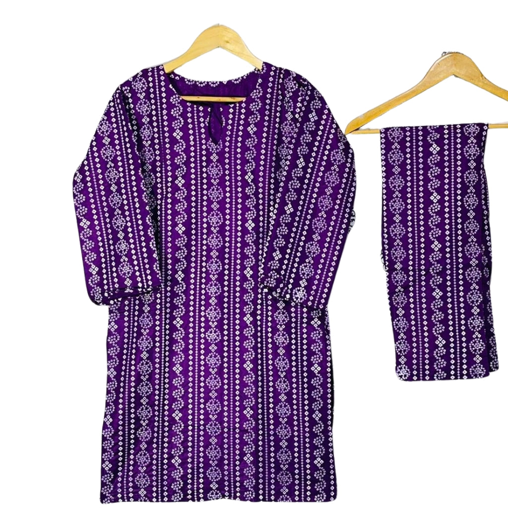 Suit, 2-Piece Chunri Design Stitched Traditional & Elegant, for Women