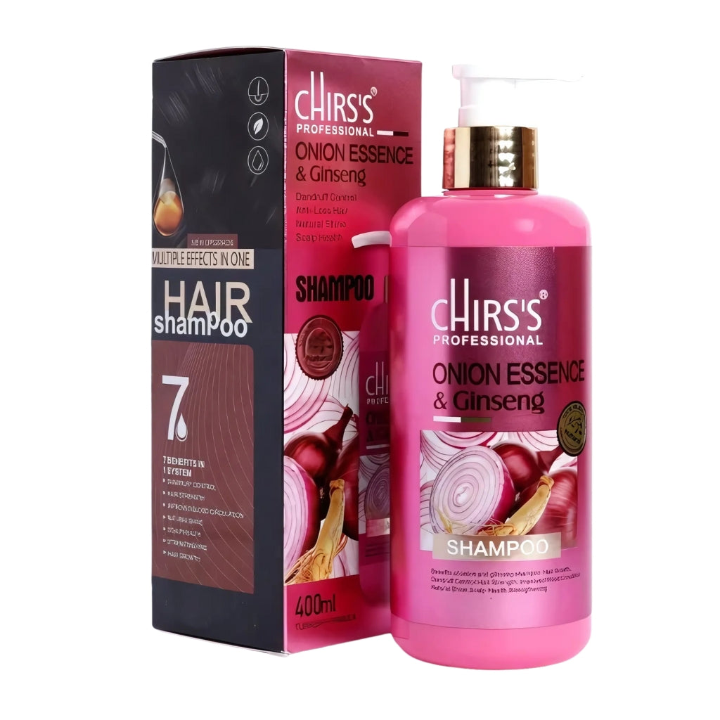 Chirs’s Onion & Ginseng Shampoo, Turkish Formula, Hair Growth & Strength