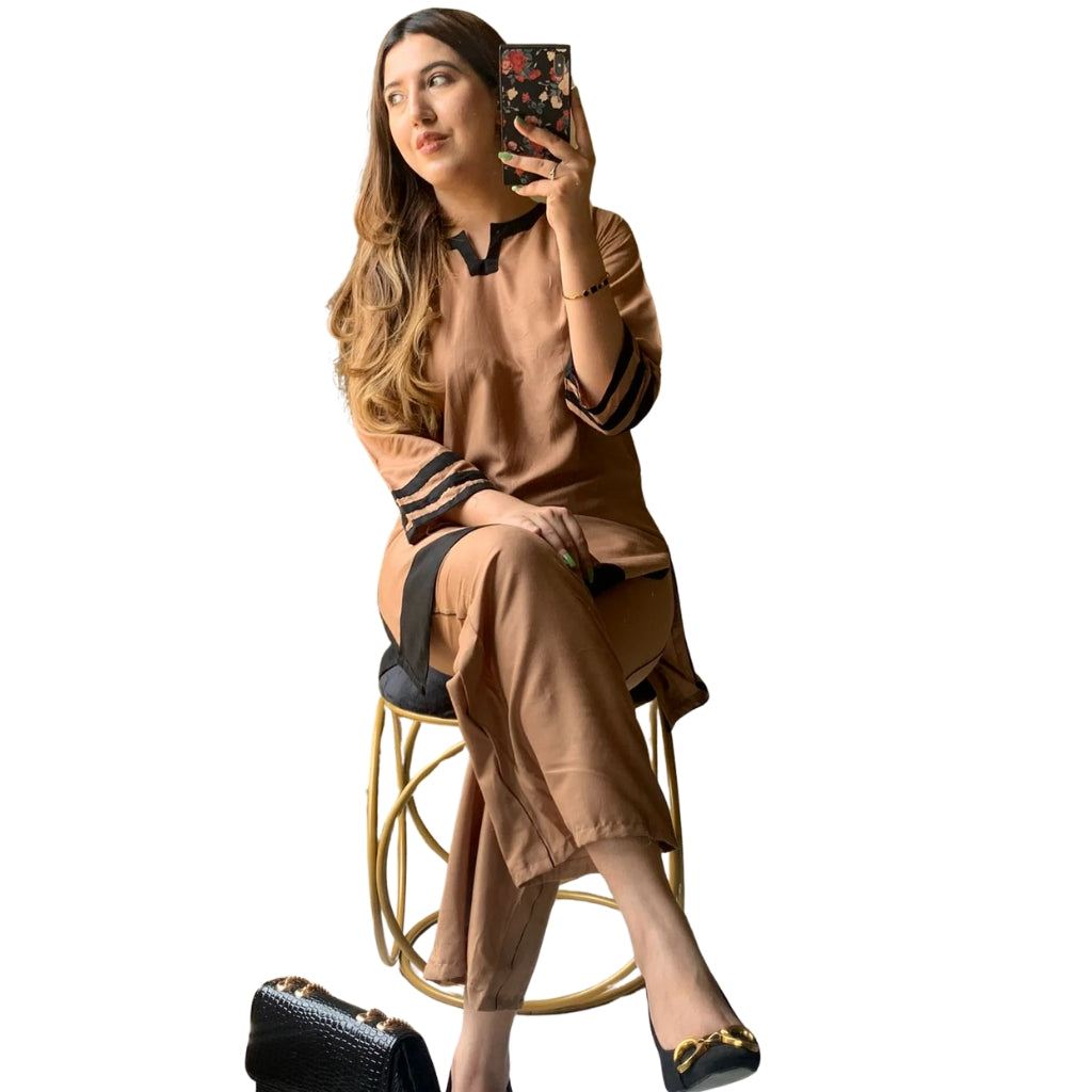 Suit, Stitched Arabic Lawn & Elegant Lace Work, for Women