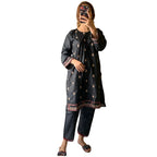 Suit, Elegant Embroidered, 2Pcs Cotton Lawn Stitched & Ready to Wear