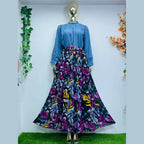 Skirt & Top, Imported Chiffon Elegance & Effortless Style, for Women