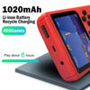 Retro Gaming Console, 400 Games & Rechargeable Battery, for Family Fun