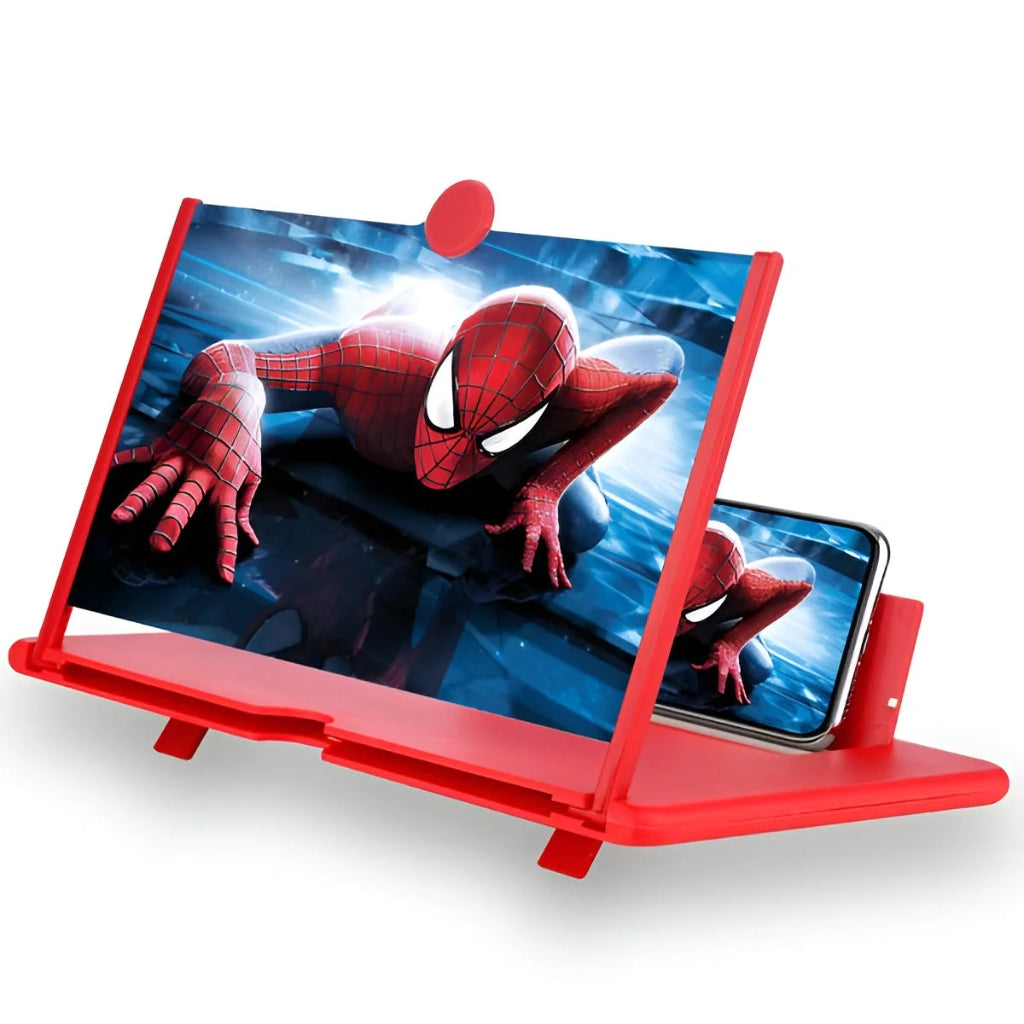 Mobile Screen Magnifier 3D, Enlarged Display, for Phones