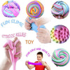 Colorful Slime 200ml, Pack of 3, DIY Sensory Toy, for Kids