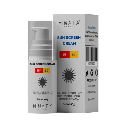 Sunscreen SPF 60, Lightweight, Non-Greasy & UV Protection, for Face