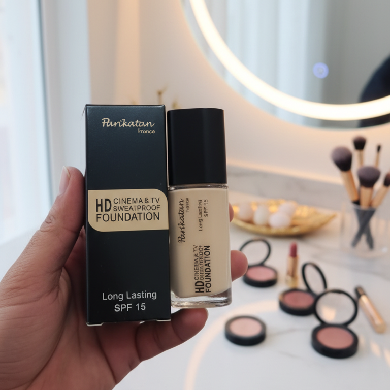Parikatan Sweatproof Foundation Long Lasting Smooth Finish With SPF
