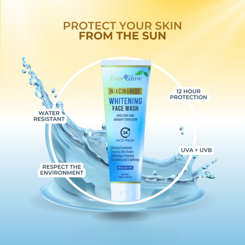Ever Glow Whitening Face Wash,  All Skin Types