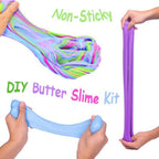 Colorful Slime 200ml, Pack of 3, DIY Sensory Toy, for Kids