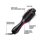One Step 2-in-1 Hot Air Brush, Hair Dryer, Straightener & Volumizer Unisex Use