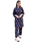 Arabic Lawn Suit, Flower 3D Design & Floral Print, for Women