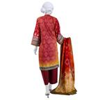 Suit, Original J., Band Collar with Slit, Izaar Trouser, for Women