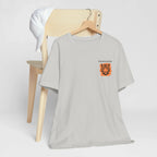 T-Shirt, Printed Round Neck, Wrinkle-Resistant & Shrink-Free, for Men