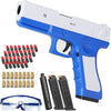 Soft Bullet Toy Gun, Shell Ejecting Pistol & Realistic Play, for Kids