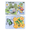 Puzzle Racer Car Track, Dinosaur Theme & DIY Educational Toy