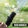 Automatic Bubble Gun, Continuous Bubble Stream, Safe & Fun, for Kids