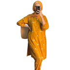 Suit, Trendy Petal Embroidery 2 Piece, Stylish & Elegant, for Women