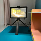 LED Glowing Art Photo Frame, 3-Color Adjustable Lights, Decorative