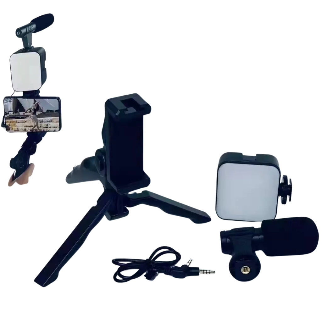 AY-49 Video Making Tripod Kit, Vlogging & Photography Stand, for Content Creators