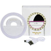 Selfie Ring Light, 3-Level Brightness, 36 LED Phone Light with USB Charging