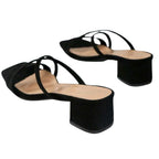 Cross Suede Slippers, Soft, Stylish & Comfortable Slip-Ons, for Women