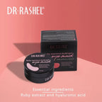 Dr. Rashel Ruby Hydrogel Eye Mask, Firming & Radiance Boost, for Unisex