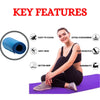 Premium Yoga Mat 10mm, Non-Slip Exercise Mat, for Men/Women/Kids