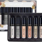 HENG FANG 6 Pcs Liquid Diamond Glitter Eyeshadows Set – Waterproof, Long-Lasting, Vibrant Colors with Lightweight Texture for Bold & Sparkling Eye Makeup