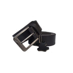 Leather Belt, Pin Buckle, Casual and Formal Wear, for Men