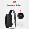 Multifunctional Chest Bag, Adjustable Strap & Multi-Pocket, for Outdoor Use