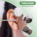 Stainless Steel 410 Spiral Ear Cleaner Tool With Helical Groove Design