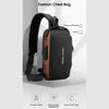 Multifunctional Chest Bag, Adjustable Strap & Multi-Pocket, for Outdoor Use