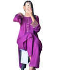 Embroidery Suit, Soft & Breathable Fabric, Perfect for All-Day Wear