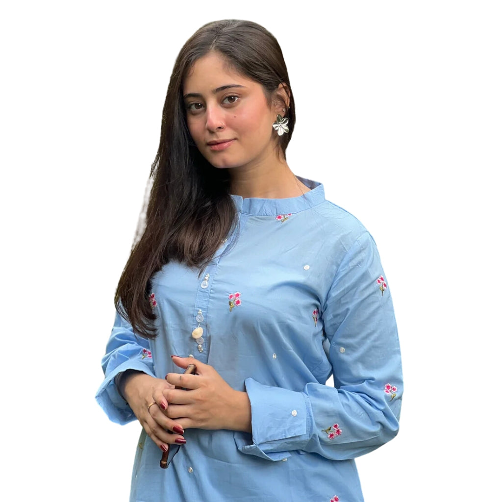 Chandni 2 Pc Cord Set, Luxury Lawn Dress, for Ultimate Comfort