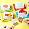 32-Piece Toddler Puzzle, Montessori Learning Cards, Fun & Educational