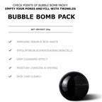 Bubble Bomb Pack, Deep Cleansing & Hydrating, for All Skin Types